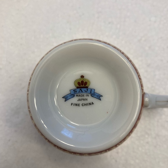 SAJI Fine China Imari Cup and Saucer. Made in Japan. - Picture 3 of 7